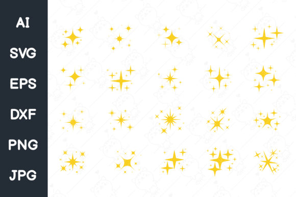Download Sparkling Stars.star and Glittering Set - Set Collection