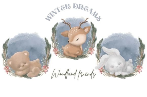 Download Winter Woodland Animals Clipart - Woodland animals clipart Collection