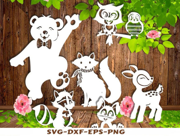 Download Woodland Animals Set - Set Collection