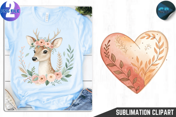 Download Boho Woodland Animals Clipart PNG - Woodland animals clipart Collection