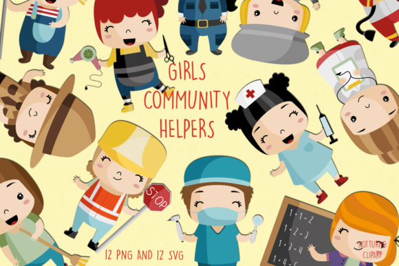 Download Community Helpers | Set of 12&nbsp;&nbsp; - Set Collection