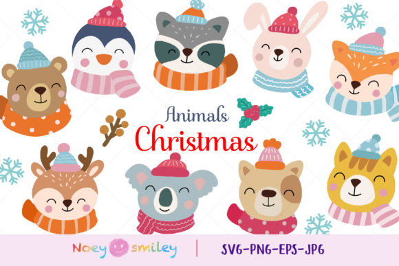 Download Christmas Animals Clipart, Xmas Animals - Premium Resources