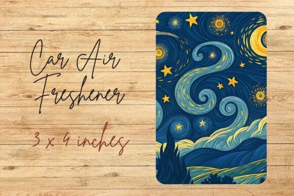 Download Starry Night Car Air Freshener Png - Starry Collection