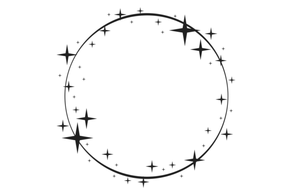 Download A Black and White Image of a Starry Nigh - Starry Collection