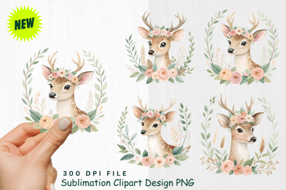 Download Watercolor Boho Woodland Animals Clipart - Woodland animals clipart Collection